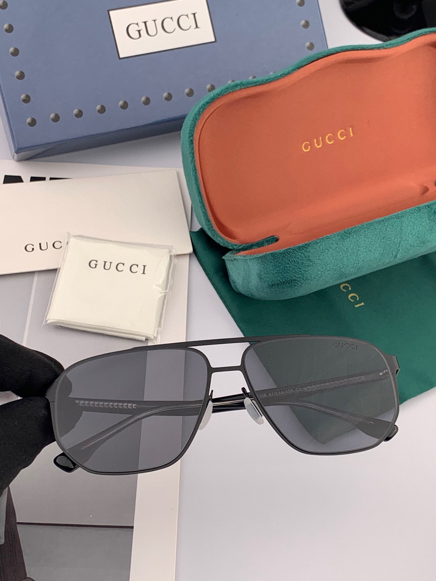 NAVIGATOR FRAME SUNGLASSES G8810 IN METAL