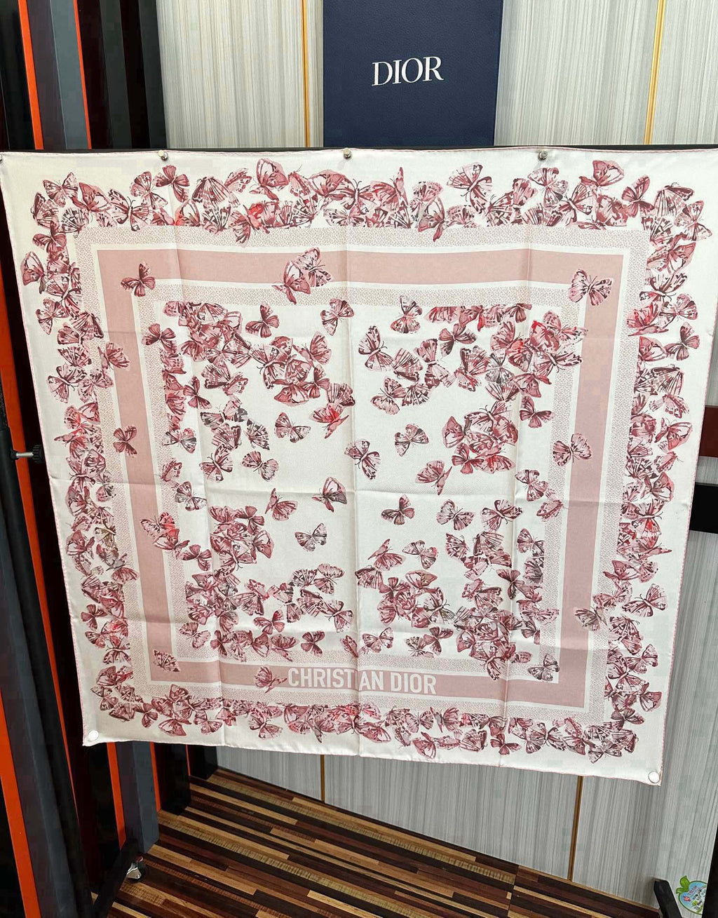 DIOR SCARF 90 CM IN SILK 733845